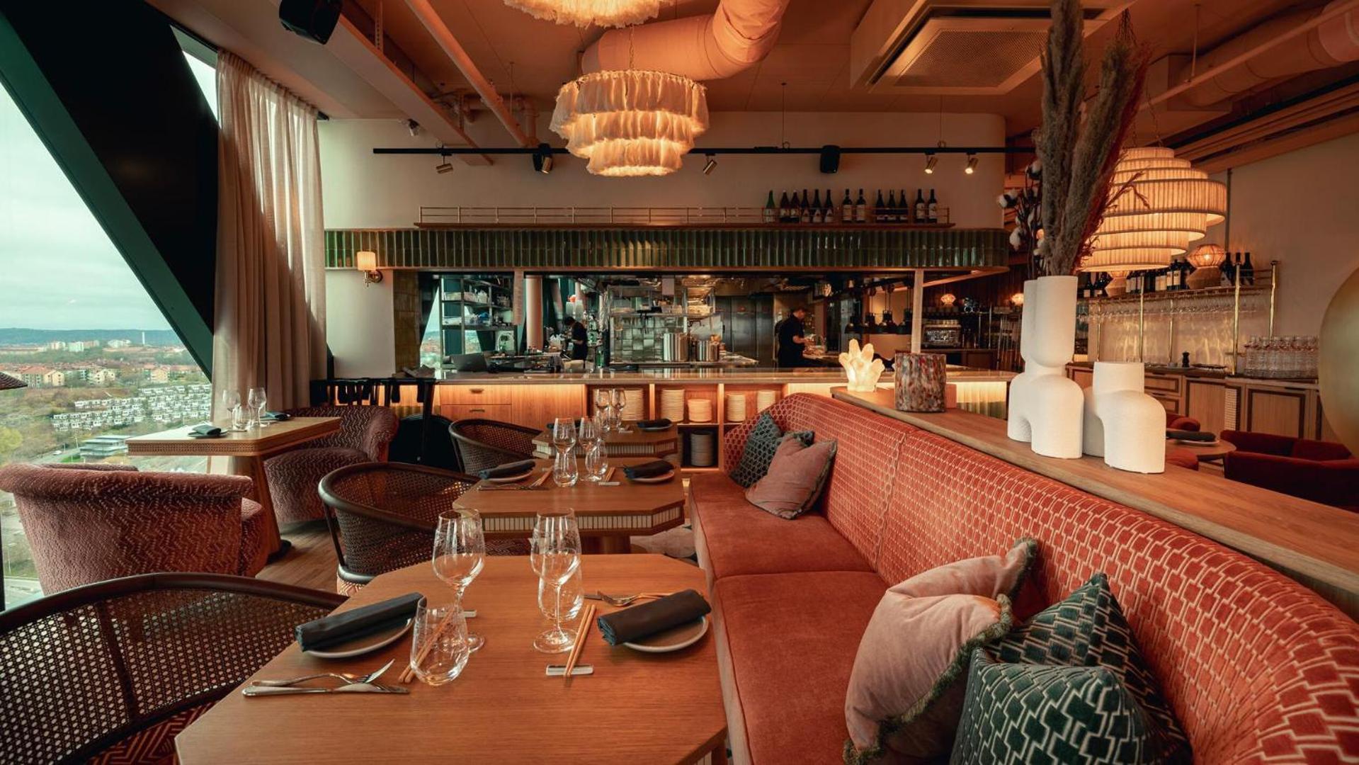 فندق Jacyz غوتنبرغ المظهر الخارجي الصورة Interior of the restaurant