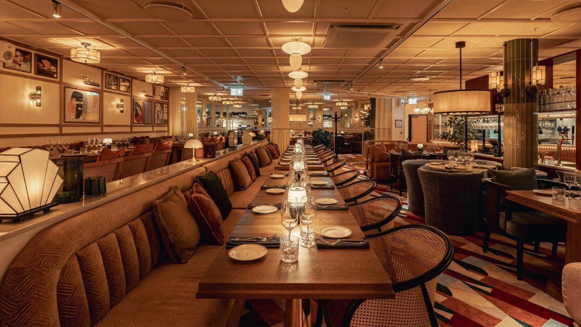 فندق Jacyz غوتنبرغ المظهر الخارجي الصورة Interior of the restaurant
