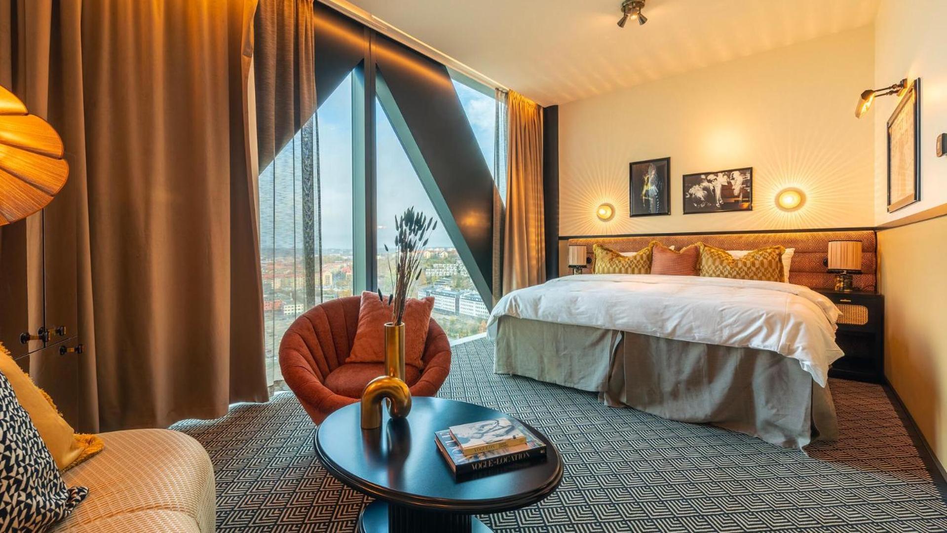 فندق Jacyz غوتنبرغ المظهر الخارجي الصورة A room at the hotel